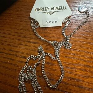 Kinsley Armelle Silver Chain Necklace 
This necklace is not 925 SS ✨